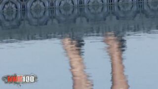 Young hispanic Aliana gets her bald vagina nailed by a