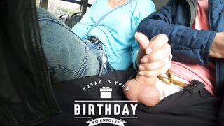 Hand Job a Stranger London Outdoor Bus before work Ella Bolt