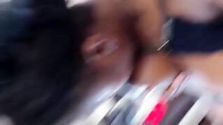 Ebony mommy big big lactating nipples
