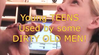 Young teenagers and MATURE MAN