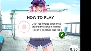 Street Fighter Anime XXX Poison and Ryu