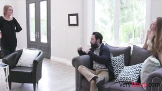 Teens Daughter Fucks Dad To Teach Cheating Cougar A Lesson-
