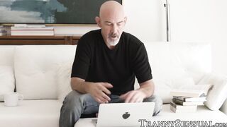 Tender tbabe cum sprayed after rough anal lovemaking