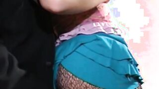 Mature sir shagging naughty curvy lady in ass and twat