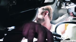 Mascular Greg Dickson bang hard Bruce Jones wet ass