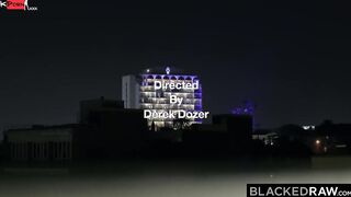 BLACKEDRAW Blonde Cadence devours every inch of Anton's huge ebony penis