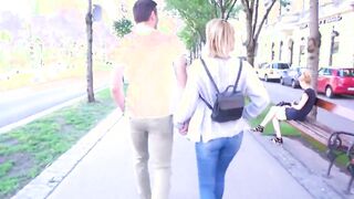 mom and daughter sharing a guy