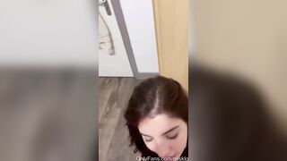 Hey Big Black Cock, Please, Cum on My Face!