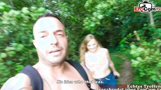 Adorable curvy german 19 yo bimbo meet and banged date public pov