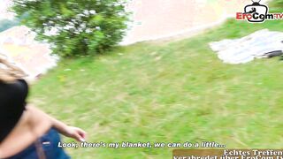 Adorable curvy german 19 yo bimbo meet and banged date public pov