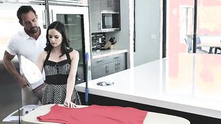 husband and wife fuck the maid