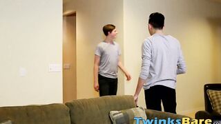 The tight twink Holden Ross is addicted to a cock in his ass
