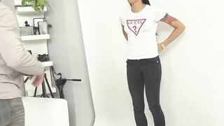 casting ended in a great fuck for hot brunette