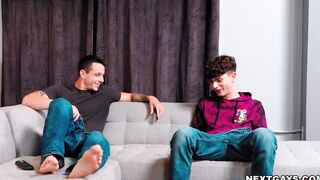 Kyle and Zayne Bright fuck each other hard!