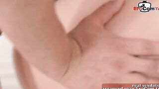 Adorable british teenie seduced at rubs