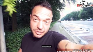Outdoors Sex after disco with german blonde teenagers hoe