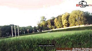 Outdoors Sex after disco with german blonde teenagers hoe