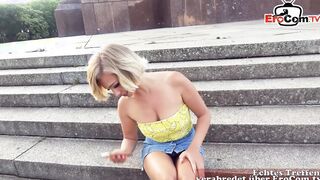 Outdoors Sex after disco with german blonde teenagers hoe