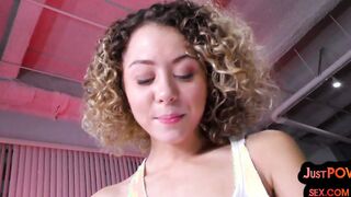 POV 21yo perverted nympho bitch fucked in wet pussy hole