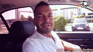 German blonde Street Skank Plowed date inside Outside