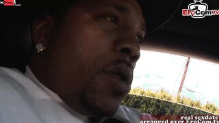 Red Head teenie hoe with tiny boobies picked up by a bbc