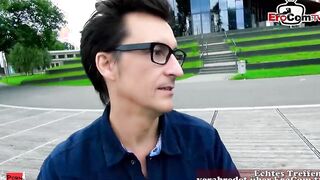 FAKE AGENT - photographer picks up German teenie on street