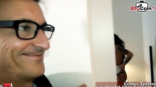 FAKE AGENT - photographer picks up German teenie on street