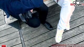 FAKE AGENT - photographer picks up German teenie on street