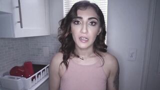 hot teen babysitter gets fucked after getting caught