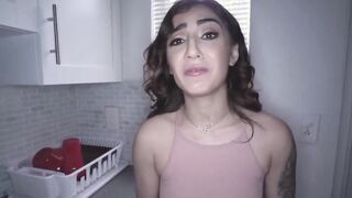 hot teen babysitter gets fucked after getting caught