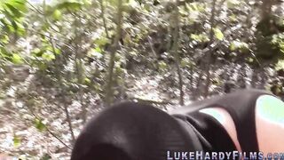 British bimbo getting outside fucked