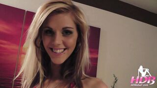 Hot girl cheats on boyfriend and swallows cumload