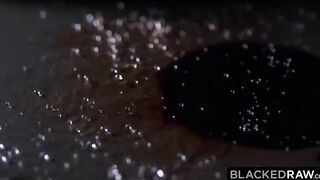 BLACKEDRAW Gorgeous Gianna Dior devours stranger's big black cock