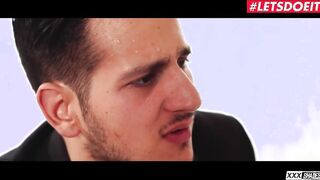 XXXSHADES - Stunning HR Manager Clea Gaultier Fucked the new Guy during Interview - LETSDOEIT