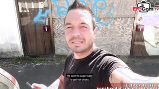 Skinny german school girl 18 year old pick up from tourist for real date