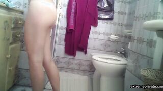 spying on stepsister, intimate holiday footage