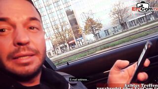 Street plowed inside Night Petite Hooker and german pickup agent