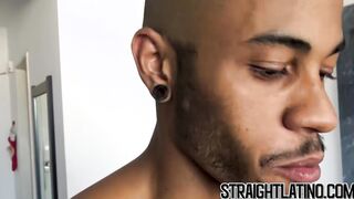 Straight guy turns gay for the first time with raw anal sex