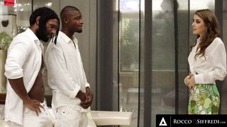 Vulgar Eden Ivy Will Have A Hard Time Walking After This DOUBLE PENETRATION By two Black Cocks