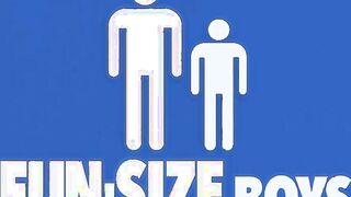 FunSizeBoys Small Latin twinkie ejaculates for DILF handyman
