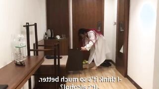Russian Hot Stepmom Loves Stepsons Friend