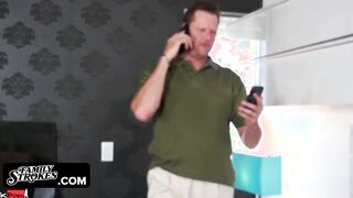 Slender Barely Legal Alaina Dawson Drilled By Stepdad
