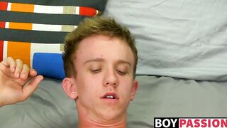 Hot twink Dustin getting railed deep in his ass by Jordan