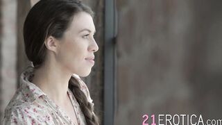 Small tits slutty chick Tiffany Doll banged by Lutros pole