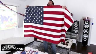 "I Pledge Allegiance To My Step Father's Cock"