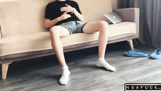 Step Sister makes a Video with her best