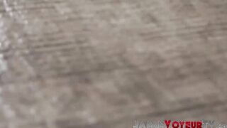 Japanese babe secretly filmed peeing in public