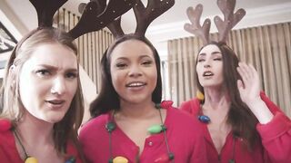 naughty teens fucked by santa during quarantine holiday