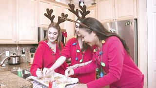 naughty teens fucked by santa during quarantine holiday