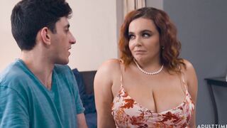 Busty stepmom solved her stepson premature ejaculation